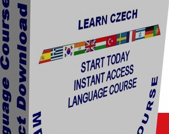 Learn To Speak Czech Language Course - Complete On USB (MP3 & PDF)