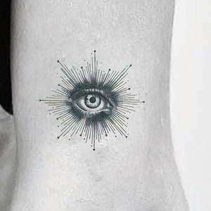 All Seeing Eye Temporary Tattoo (Set of 2)