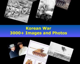 Korean War Images, Historic photo picture collection with Army Marines Navy