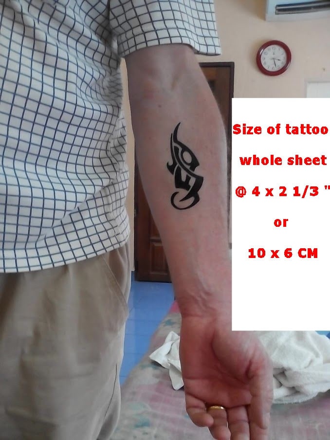 Tatuaggio Pipistrelli Volanti - Tatuaggio Di Halloween / Tatuaggio - Foto 12