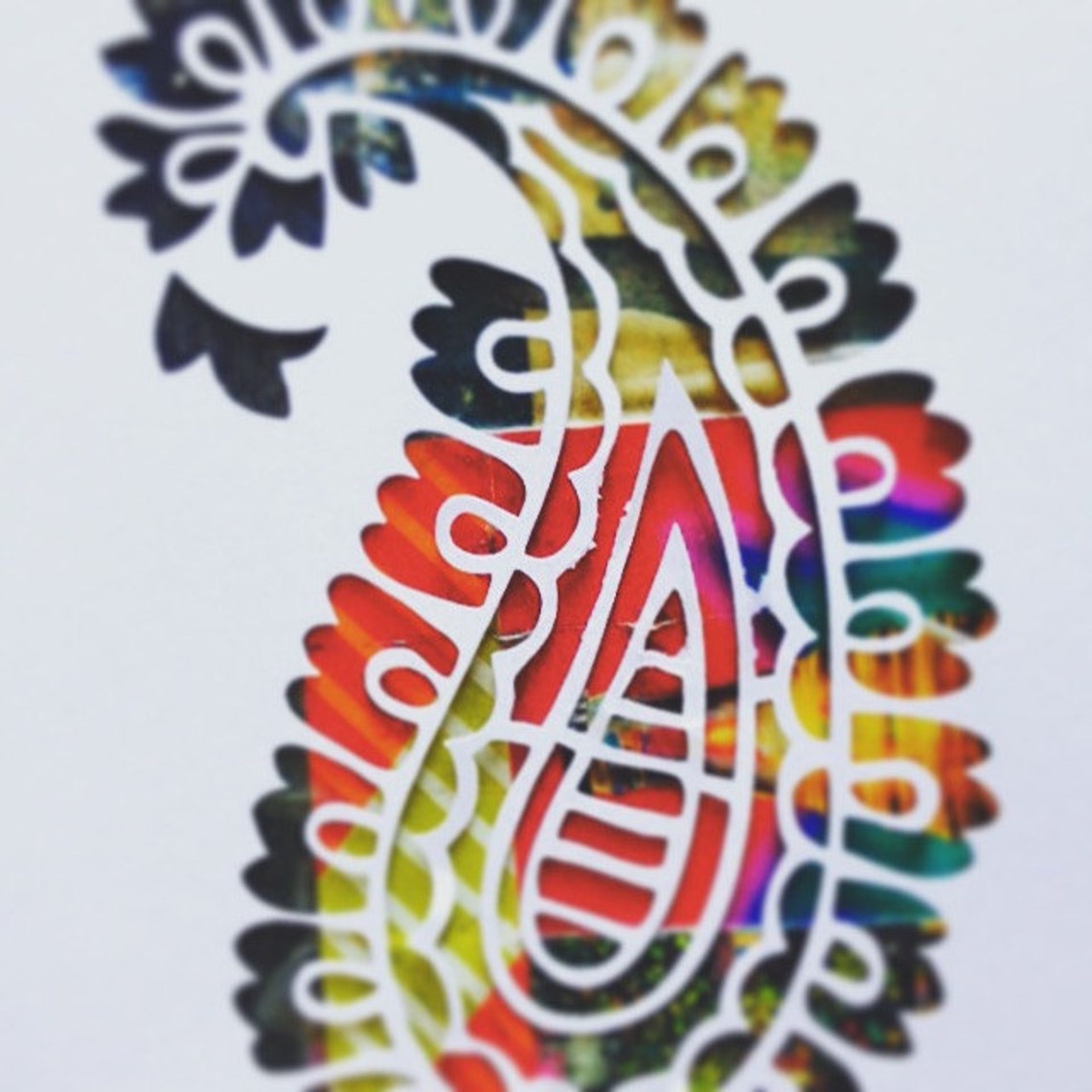 Paisley Stencil SVG Cutting Files DIGITAL 3 Indian Stencils Etsy