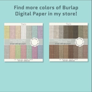 RAINBOW BURLAP Digital Paper- Burlap Backgrounds Bright Colors Textures ...