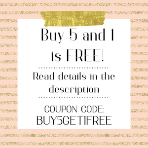 20% Discount COUPON- Buy 5 items and get 1 FREE! Please read the terms below- 20 Off your purchase coupon code