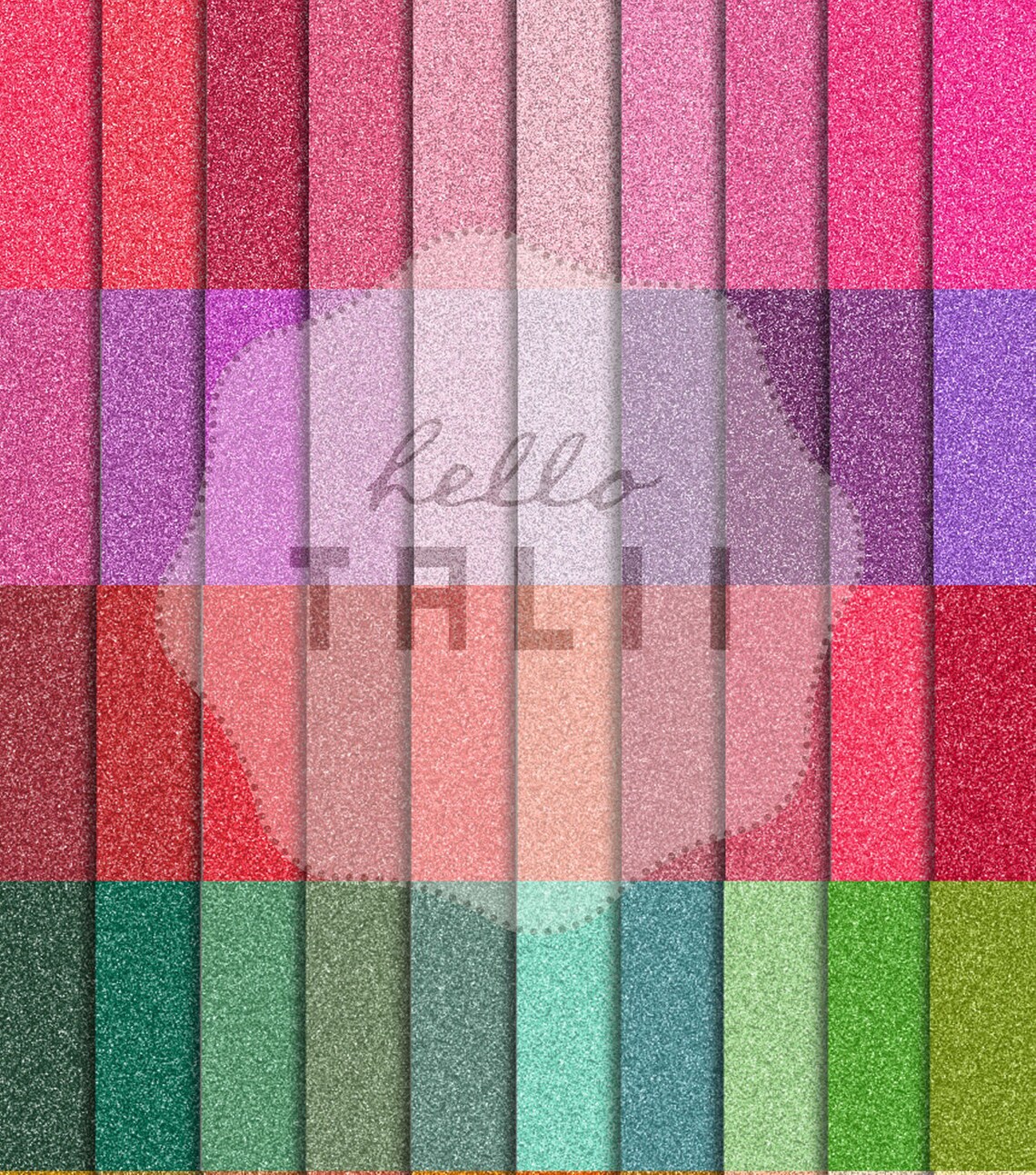 GLITTER PAPER BUNDLE 120 Digital Glitter Papers Multicolor Etsy