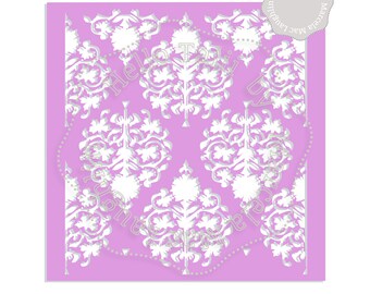 ARABESQUES Stencil DIGITAL SVG Cutting File- Flourish overlay damask template tapestry Die cut Svg + Dxf + Png + studio3 Silhouette Cricut