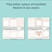 HEARTS Overlays Transparent PNG+ JPG Digital Papers- Red Hearts Clipart ...