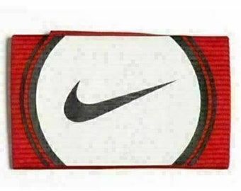 Nike Captains Armband Unisex ONE SIZE, white and black