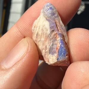 15.5 ct carat Opal Shell Med Size Rough Opal Freeform Rock A Fire Ships World Wide FROM USA image 7