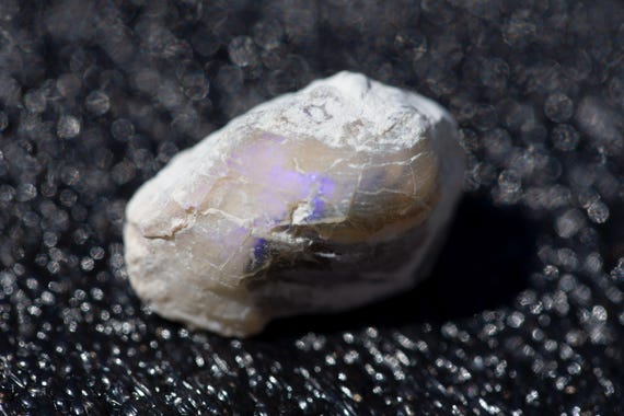 12 ct carat Purple Opal Shell Med Size Rough Opal Freeform Rock A++++ Fire Ships World Wide FROM USA Video Shown DRY by CosmicOpals