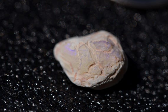 7 ct carat Purple Opal Shell Med Size Rough Opal Freeform Rock A++++ Fire Ships World Wide FROM A Video Shown DRY by CosmicOpals