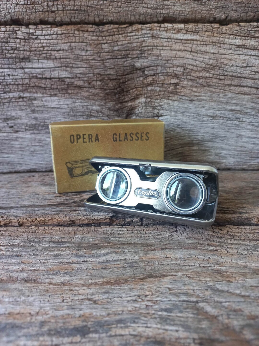 Vintage Crystar Folding Opera Glasses Jumelles De Théatre Etsy
