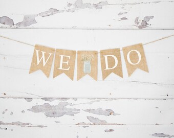 French Style Banner Garland-Shabby Chic Mason Jar Banner Paper Rose Banner-Window Decor