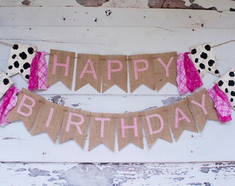 horse theme party banner riding banner horse party decor etsy