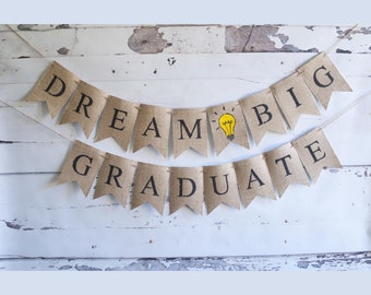 Graduation Party Decor, Class of 2024 banners, Graduation Banner, Graduation Party Decorations, 2024 Graduation Banners, Burlap Banner, B434