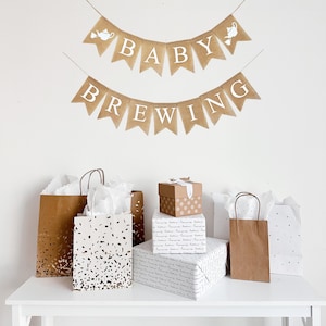 Baby Brewing | Tea Party Baby Shower | Tea Party Decorations | Mommy To Be | Gender Reveal Party | Gender Neutral Baby Shower |