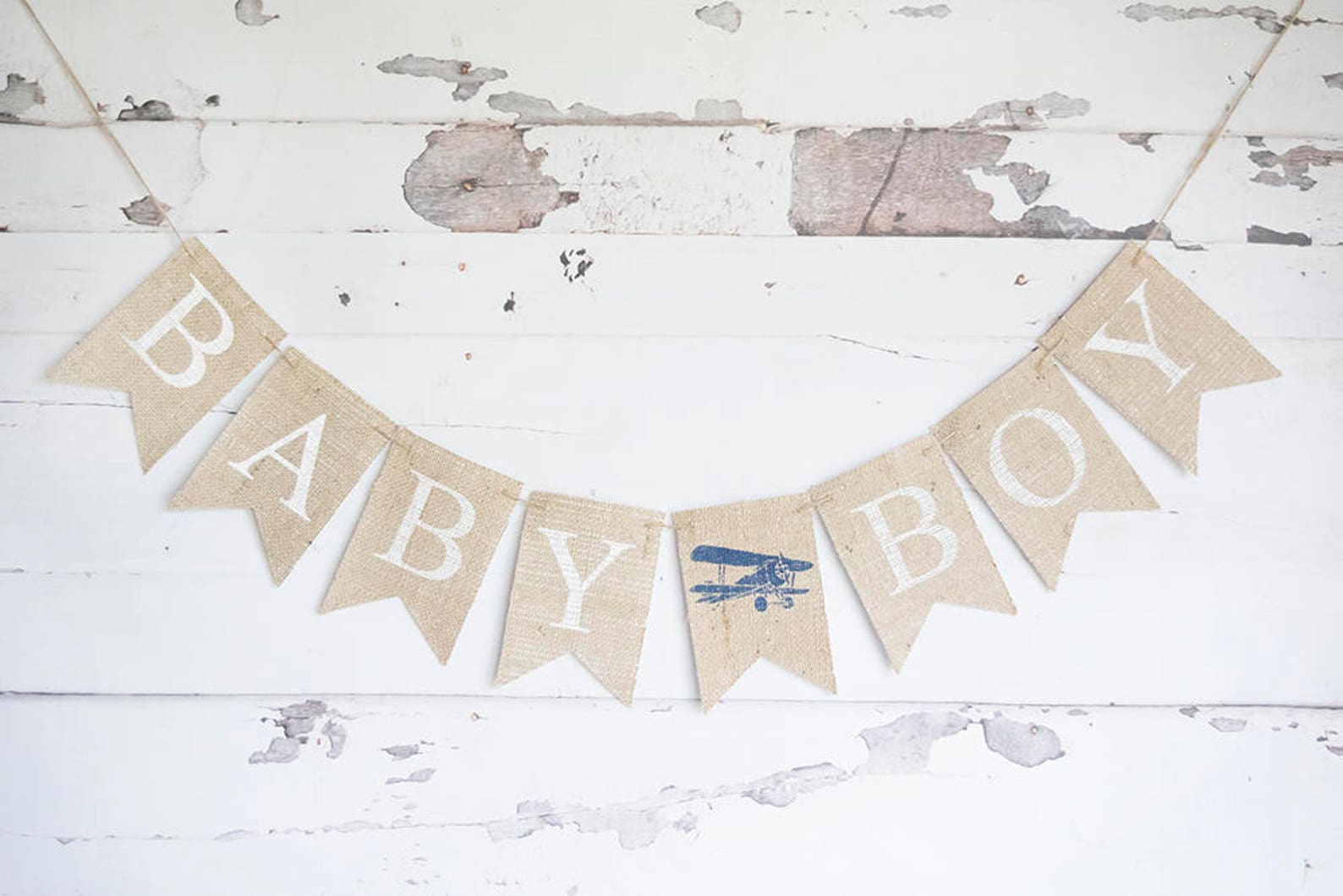 Airplane Baby Shower Decor Baby Boy Plane Banner Airplane Etsy