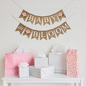 Baby In Bloom Baby Shower, Garden Party Decor, Baby Shower Decorations