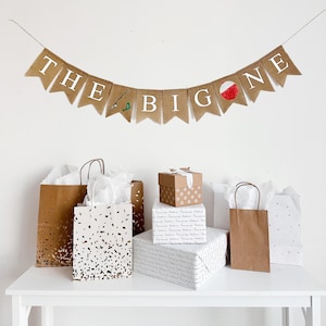 The Big One | Fishing Birthday Party | Fishing Party Decorations | Fish Banner | The Big One Birthday Theme | Burlap Banner