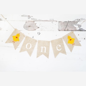 Chicken One Banner, Farm First Birthday Party Decor, Chicken Birthday Party Decor, Farm First Birthday, Farm 1st Birthday Party Decor B561