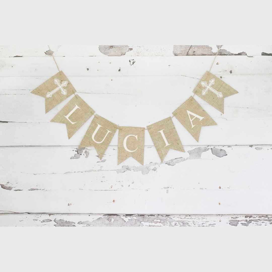 Confirmation Banner, Custom Baptism Banner, Christening Banner, First ...