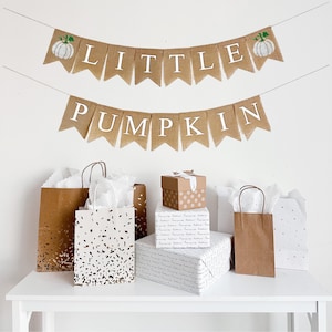 Little Pumpkin Baby Shower | Pumpkin Patch Sign | Fall Birthday | Fall Party Decorations | Baby Announcement | Gender Reveal |