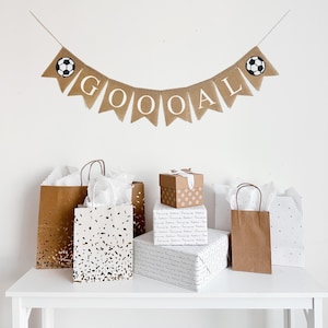 Soccer Birthday Party Decorations | Soccer Goal Banner | Soccer Party Decor |  Game Day Party Sign | Sports Banner | Soccer 1st Birthday
