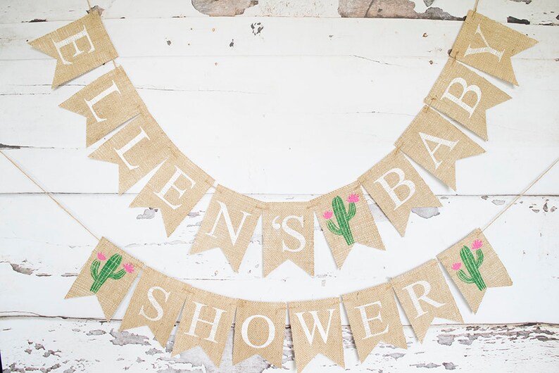 Fiesta Baby Shower Decor B925 Cactus Shower Garland Fiesta Baby Shower Garland Cactus Baby Shower Decoration Fiesta Baby Shower Banner
