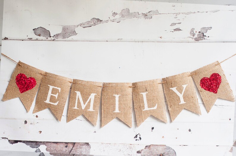 Personalized Banner Name Banner Personalized Name Banner Etsy