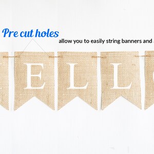 Give Thanks Banner, Thanksgiving Banner, Give Thanks Burlap Banner, Thanksgiving Decor, Thanksgiving Photo Prop B017 image 7