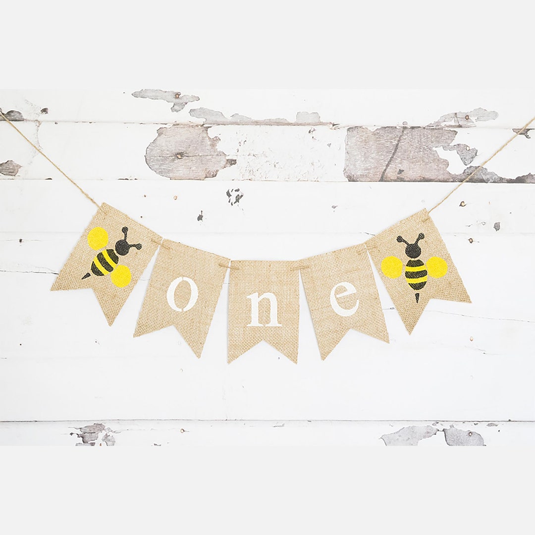 Bumble Bee Decorations Bumble Bee 1st Birthday Party Summer - Etsy