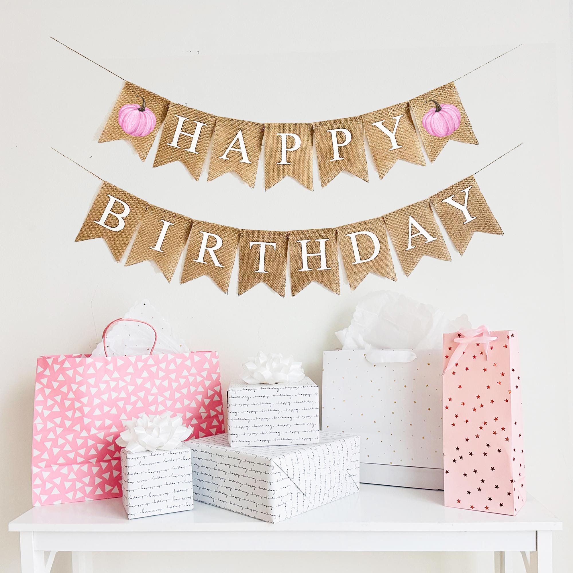 Herbst-Banner „Pumpkin Spice And Everything Nice“ – Vorbespannter Party-Deko, 1,5 M, Für Thanksgiving & Kaffee-Ecke