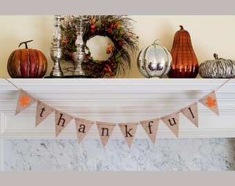 Danksagungsbanner, Danksagungsbanner, Danksagungsgirlande, Danksagungsschild, Danksagungsdekor, Thanksgiving Photo Prop, B111