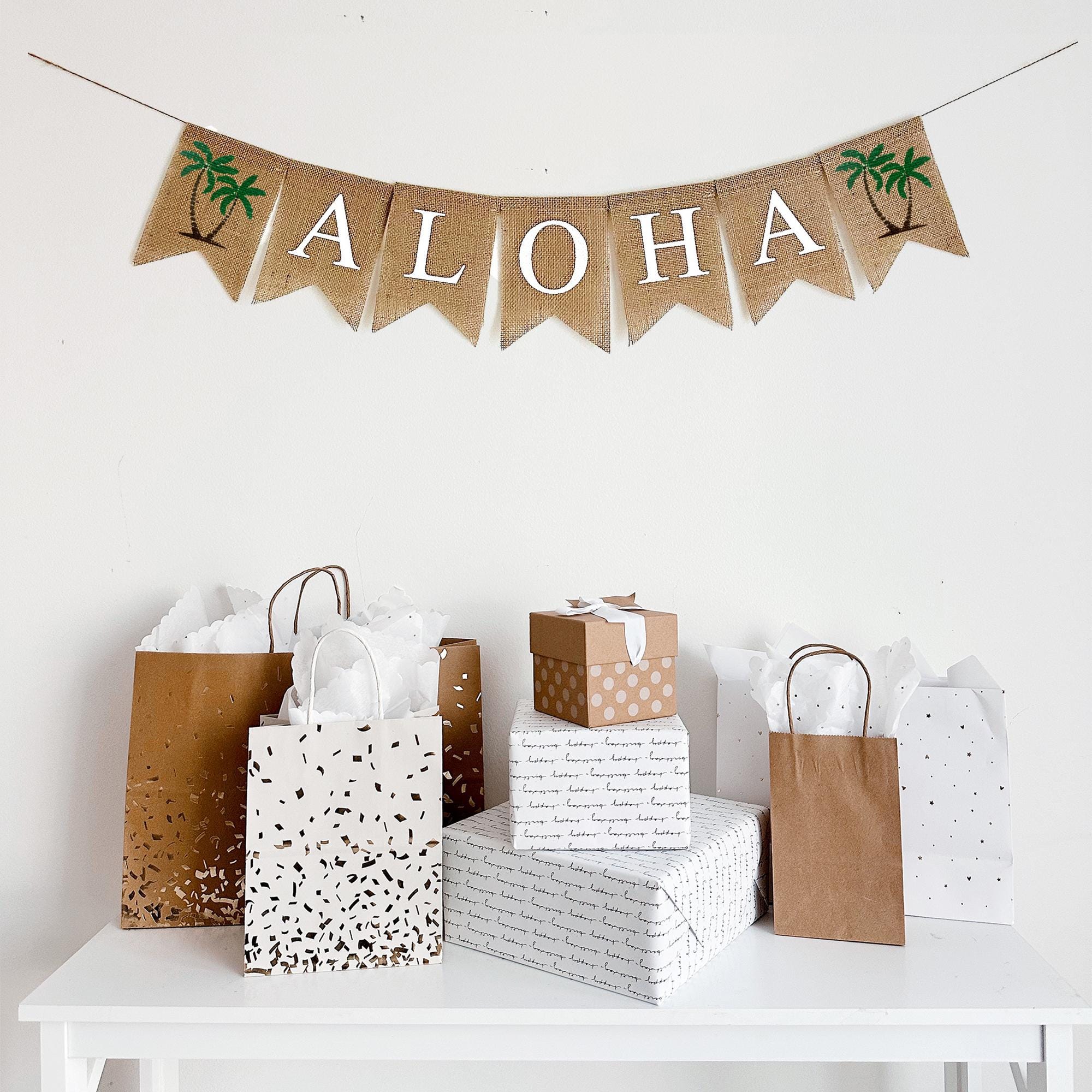 Aloha - Set di decorazioni per baby shower, per feste di