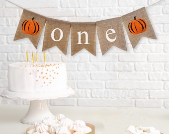 Decorazioni di zucca / Striscione personalizzato / Compleanno autunnale / Baby shower a tema zucca / Buon compleanno autunnale / Idee per il Ringraziamento tra amici / - Italia