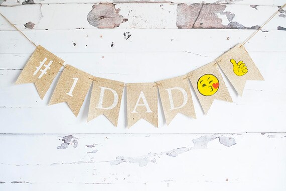 Dad S Birthday Banner 1 Dad Sign Happy Birthday Dad Etsy