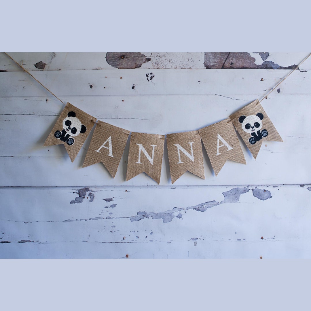 Panda Nursery Decor, Panda Baby Shower Banner, Zoo Banner, Panda Party ...