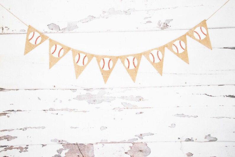 Baseball Banner, Baseball Banner, Baseball Decor, Baseball Party Sign ...