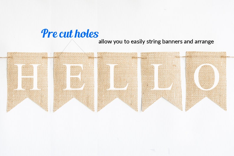 Happy New Year Banner, New Year Banner, Happy New Year Burlap Banner, 2024 Sign, B155 image 8