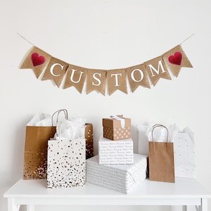Banner personalizado / Letrero para despedida de soltera / Banner personalizado / Decoración para bodas / Decoraciones para baby shower / Decoración para fiestas de cumpleaños