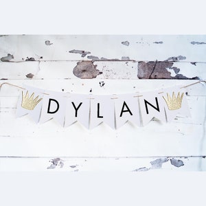 A Wild One Banner, Wild One Cardstock Banner,  Wild One Sign, Wild One Name Banner,  Inspired by Where the Wild Things Are, P141