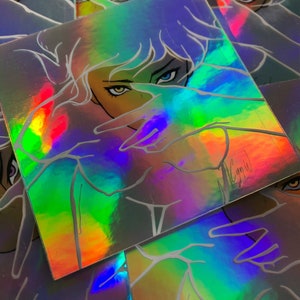 IMPERFECT - GITS 3” x 3” holo sticker