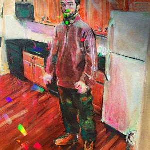 Survêtement Rob - impression holographique 4" x 5"