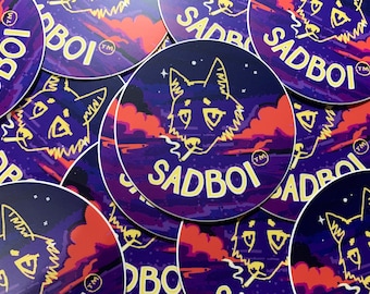 SALE sadboi - 3” vinyl sticker