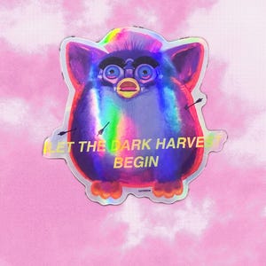 dark harvest - 3" holo vinyl sticker