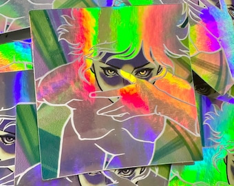 Ghost in the Shell (NUOVO) - Adesivi in vinile e PET da 7,6 cm