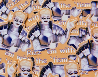 Laios rizz - gloss 3” vinyl sticker