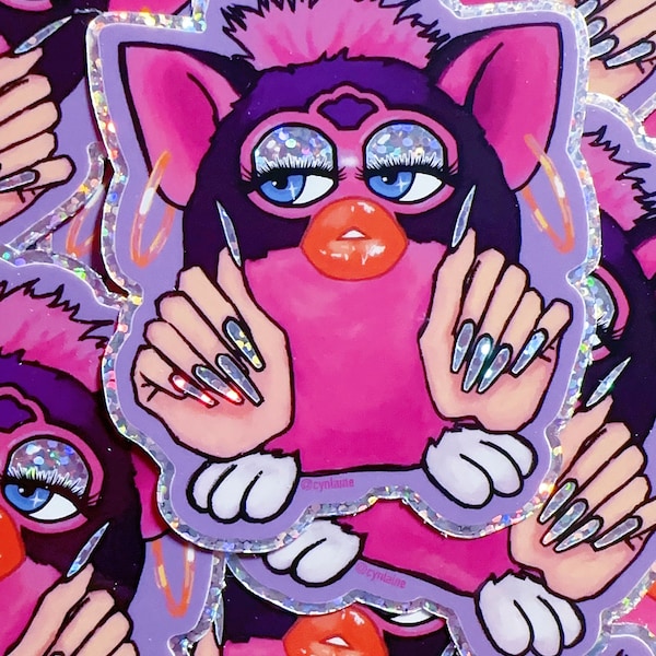 FURBILICIOUS - vinyl stickers