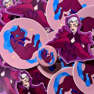 SHE-RA - stickers and pin bundle