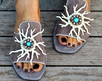 Sandals "Ariel"  (handmade to order)