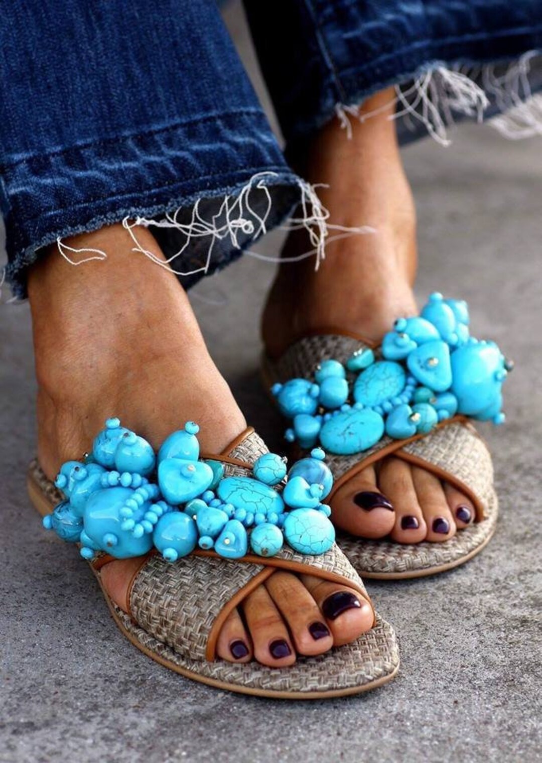 ebay louis vuitton sandals